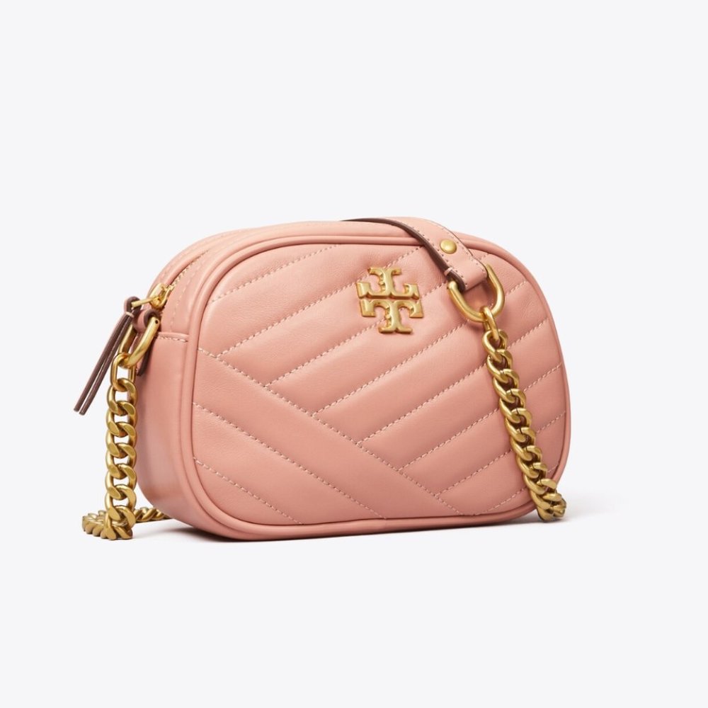 KIRA CHEVRON SMALL CAMERA BAG